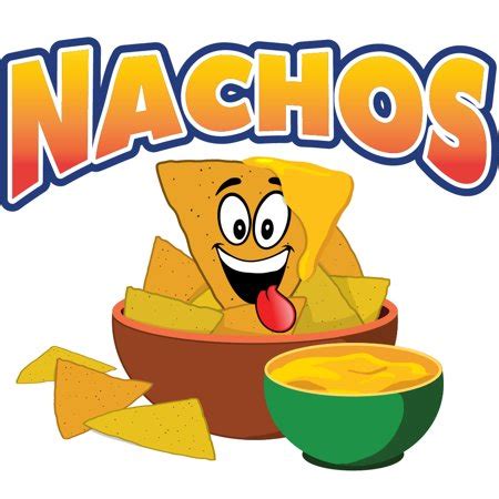 Nachos 24" Concession Decal Sign cart Trailer Stand Sticker Equipment | Walmart Canada