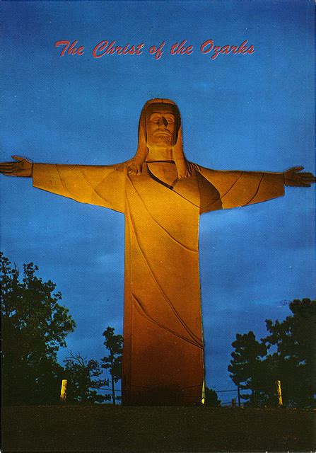 Light the Christ of the Ozarks Statue - The Great Passion Play