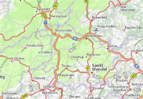 MICHELIN Neunkirchen map - ViaMichelin