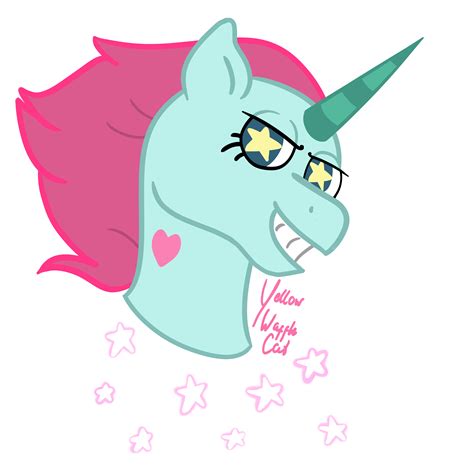 Pony Head by YellowWaffleCat on DeviantArt