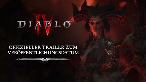 Diablo IV | Offizieller Trailer zum Veröffentlichungsdatum - YouTube