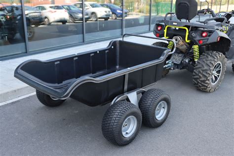 SHARK ATV TRAILER GARDEN 680 BLACK, 4 WHEEL | www.aspshop.eu