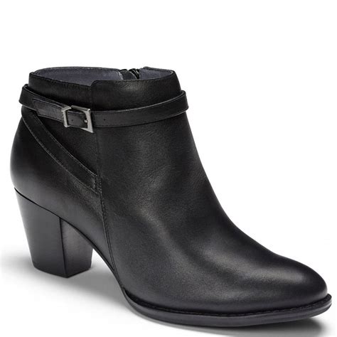 Vionic Women's Upton Ankle Casual Boots - Black | bootbay