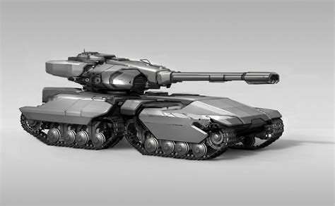 Illustrations and Concepts of Tanks I | Concept Art World