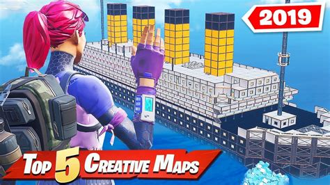 TOP 5 *NEW* FORTNITE CREATIVE MAPS OF 2019 - YouTube