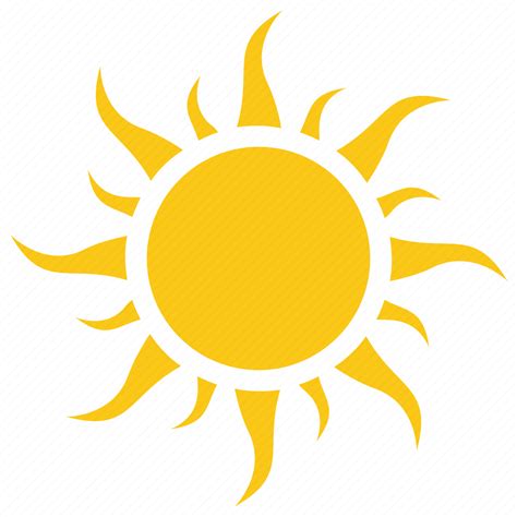 Bright sun, cartoon sun, solar sun, sun rays, sun shape icon - Download on Iconfinder