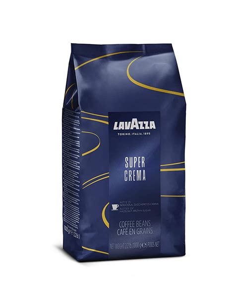 Lavazza Super Crema Whole Bean Coffee 1 kg