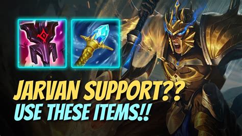 ⚛️ HOW TO PLAY JARVAN SUPPORT | perma slow with these items | Wild Rift ...