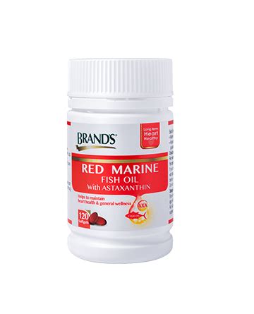 Red Marine Fish Oil with Astaxanthin - BRAND'S