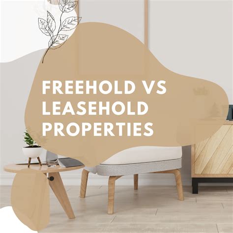 Freehold vs Leasehold property - Right Property Matters