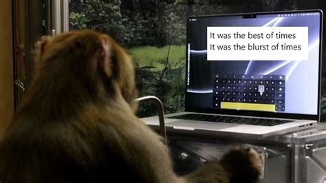 Neuralink demo shows monkey ‘telepathic typing’ the greatest novel known to man. : r ...