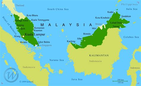 Map of Malaysia