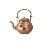 Hammered Iranian Copper Tea Kettle Model Yas - ShopiPersia