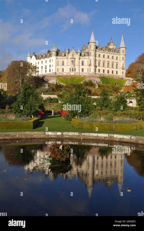 Dunrobin Castle is a stately home in Sutherland, in the Highlands of ...