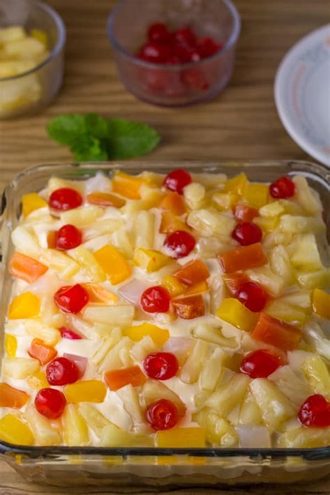 Crema de Fruta (Filipino Dessert) - Salu Salo Recipes