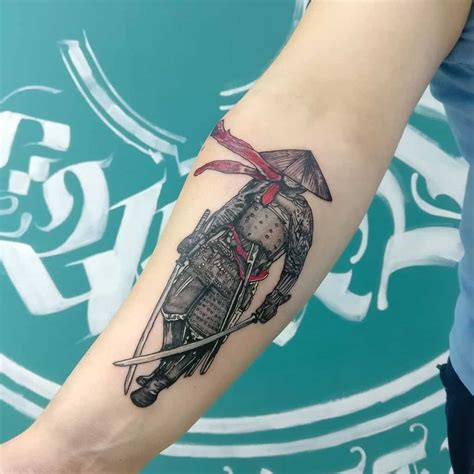 Ronin Tattoo, Samurai Tattoo Sleeve, Oni Mask Tattoo, Samurai Warrior ...