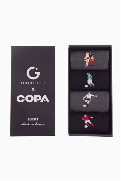 Calcetines Retro COPA George Best Box Set | Botas de fútbol, equipamiento y accesorios | Tienda ...