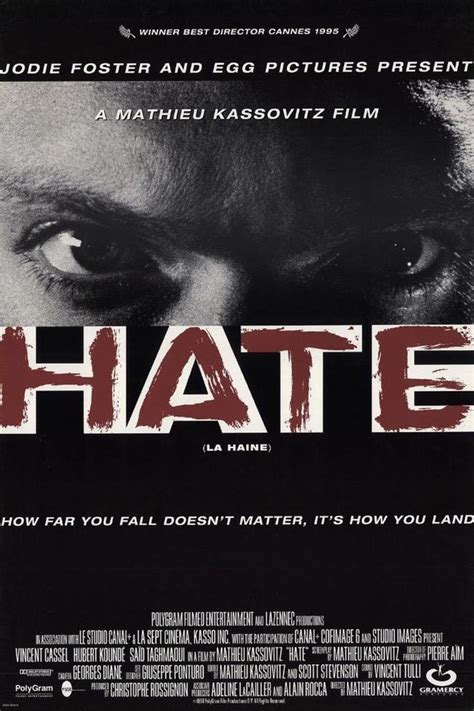 La Haine '1995' Poster For Sale at 1stDibs | la haine poster, la haine original movie poster