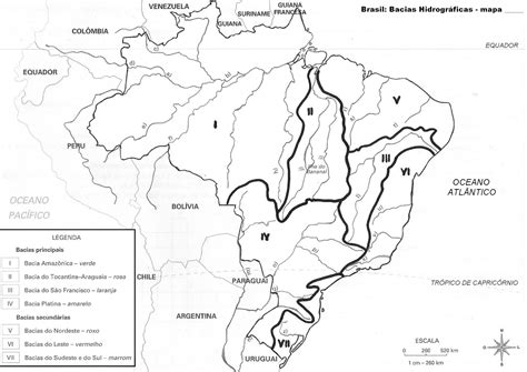 Geografia Fundamental: Brasil - Hidrografia