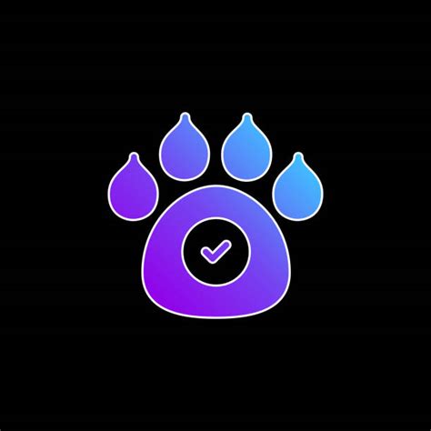 40+ Blue Paw Print Logo Stock Illustrations, Royalty-Free Vector ...