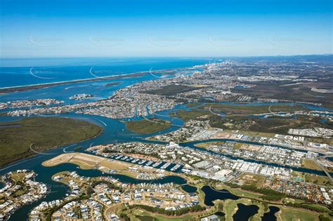 Aerial Photo Hope Island QLD Aerial Photography