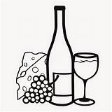 Wine Bottle Coloring Pages At GetColoringscom  Free Printable sketch template