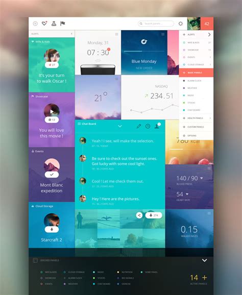 Showcase Of Beautiful Dashboard UI Designs | Templates Perfect