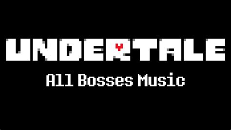 All UNDERTALE Bosses Music - YouTube