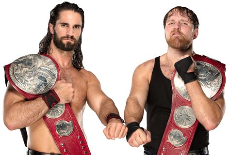 Seth Rollins and Dean Ambrose Tag Team Champions by Nibble-T on DeviantArt