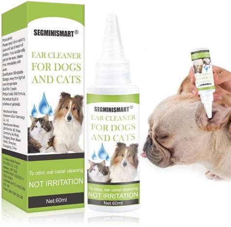 Dog Ear Cleaner, Ear Cleaner for Dogs and Cats, Pet Ear Cleaner for ...