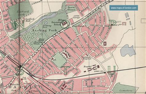 Map of Ilford, London