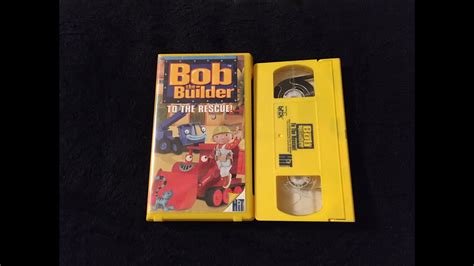 Bob The Builder VHS YouTube