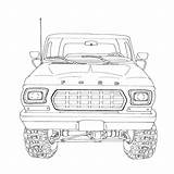 Ford Bronco Coloring Pages  RylandropTapia sketch template