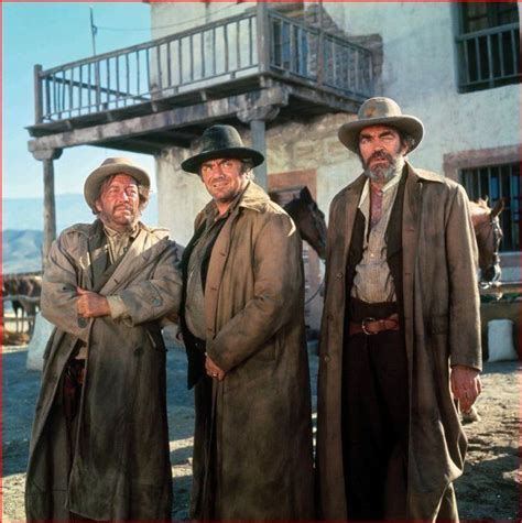 B'day celebrant Strother Martin with Ernest Borgnine and Jack Elam in ...