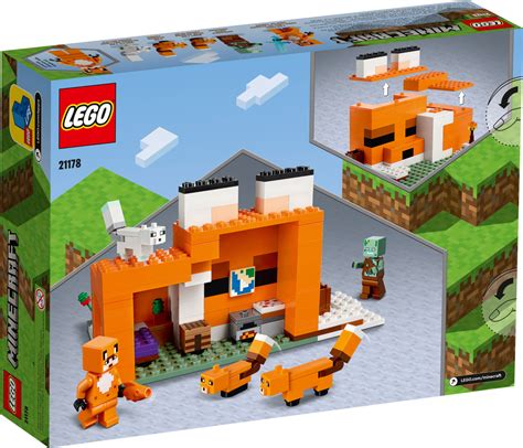 LEGO MINECRAFT The Fox Lodge - Timeless Toys Ltd.