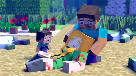 Minecraft Steve And Alex Animation