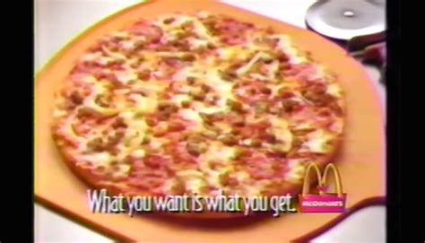 Remember That Time In The Early ’90s When McDonald’s Tried To Do Pizza ...