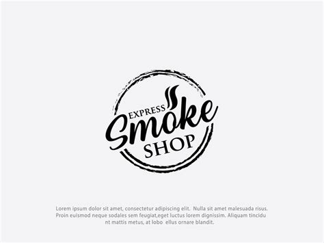 Smoke Logo by brandauxin | graphics design team on Dribbble