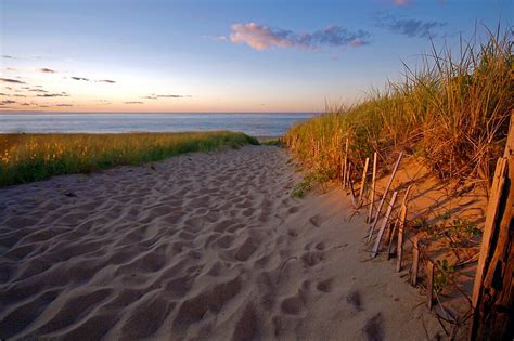 "Cape Cod Beach at Sunset (Race Point, Provincetown)" by Christopher Seufert | Redbubble