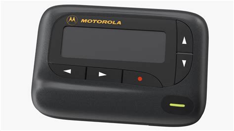 Motorola Scriptor LX4 Pager 3D Model $24 - .3ds .blend .c4d .fbx .max .ma .lxo .obj - Free3D