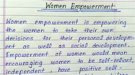 Essay On Women Empowerment In India – Telegraph