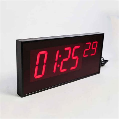 TS5461 - Wireless, Digital LED Wall Clock for schools and commercial ...