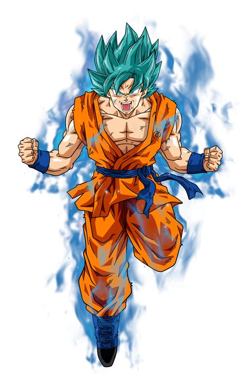 Goku Super Saiyan Blue 2 by BardockSonic on DeviantArt