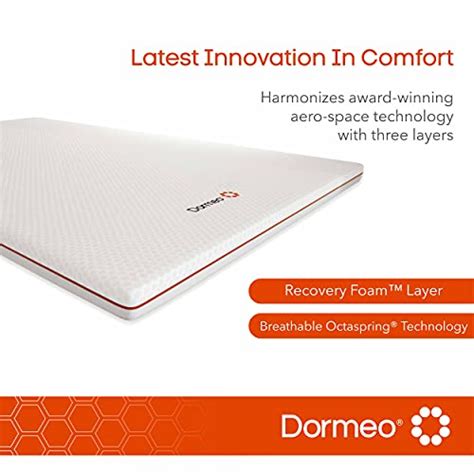 The Premium Mattress Topper by Dormeo | Queen | Soothing and Cooling Mattress Topper | Patented ...