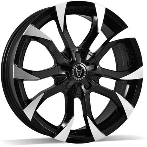 8x18 Wolfrace Eurosport Assassin Gloss Black Polished Alloy Wheels, Alloy Wheels and Tyres ...