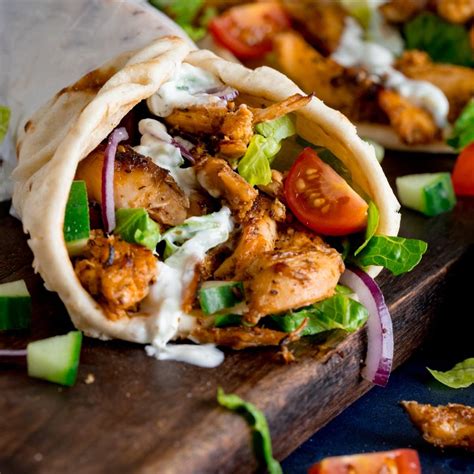 Easy Chicken Gyros - Nicky's Kitchen Sanctuary