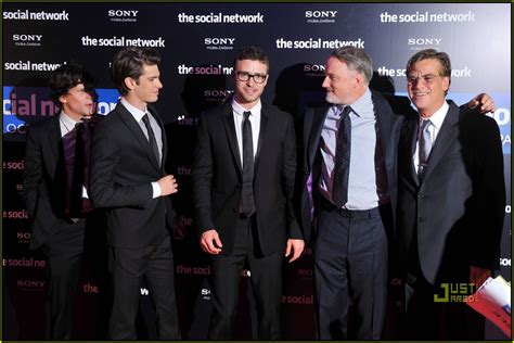 Justin Timberlake: 'Social Network' Paris Premiere: Photo 2484736 | Andrew Garfield, Jesse ...