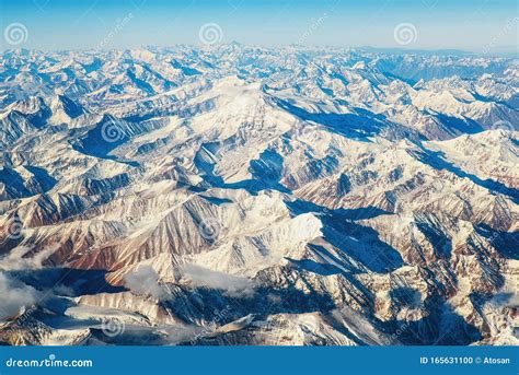 Aerial View of the Andes Mountains Stock Photo - Image of destinations ...