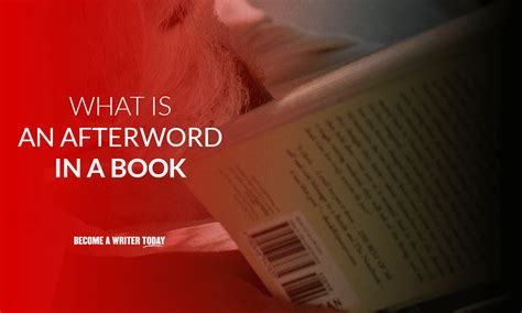 What Is An Afterword In A Book? Answered