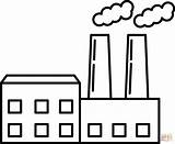 Coloriage  Usine Coloriages à Imprimer Gratuits sketch template